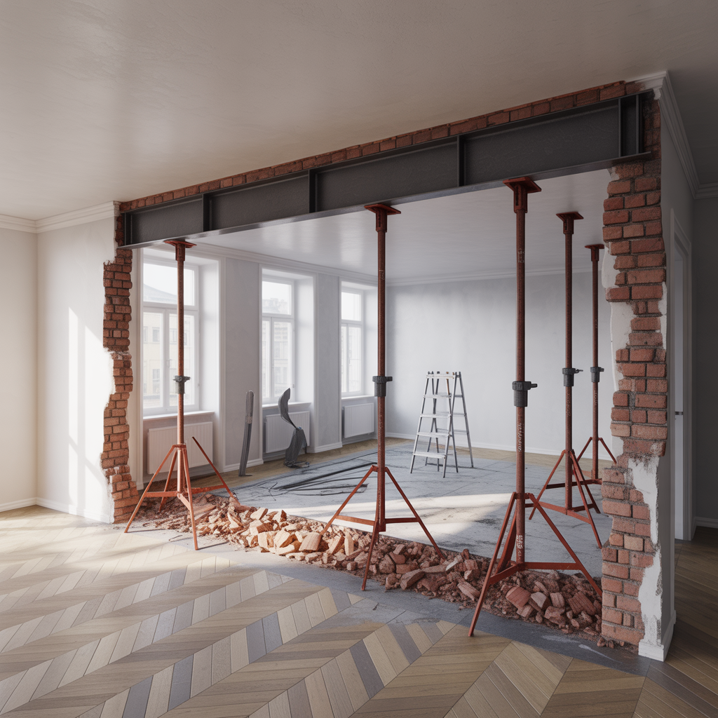 rivning av barande vagg kostnad tillstand och risker