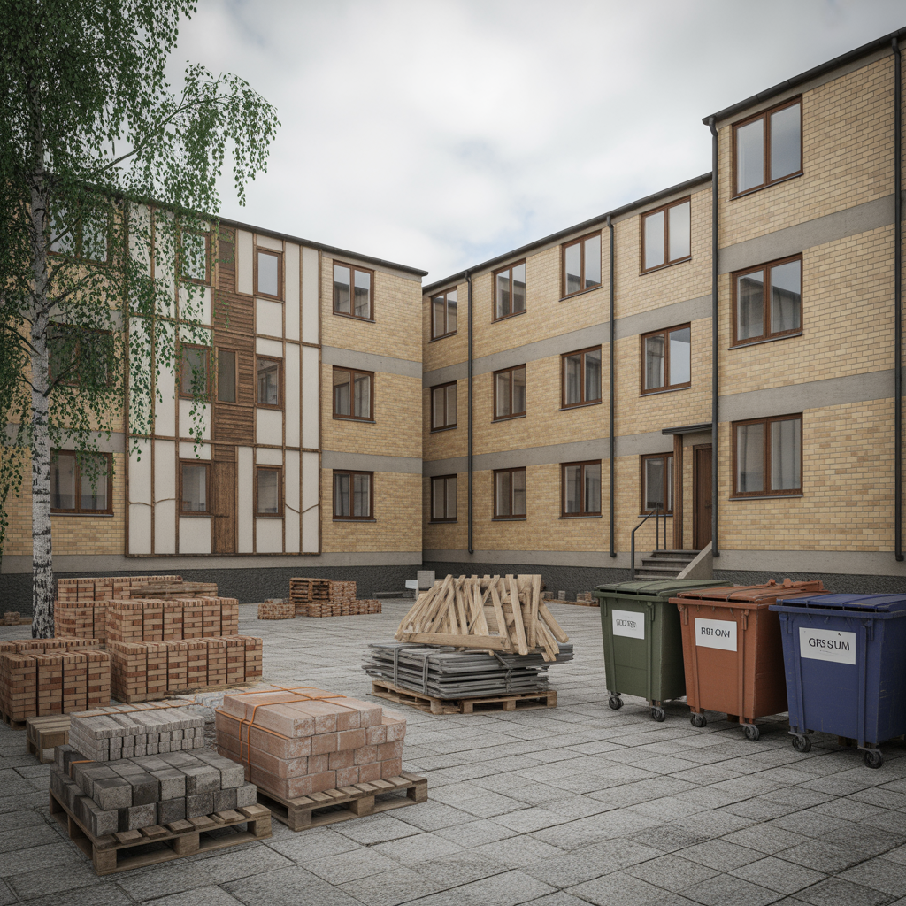 selektiv rivning guide till aterbruk och sortering